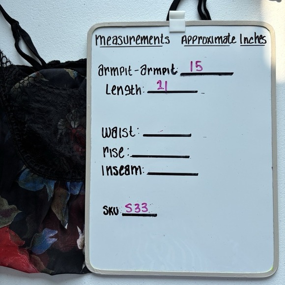 Costa Blanca Women's Size XS Sheer Tank Lace Cami Dark Romantic Layered Feminine - Picture 8 of 9